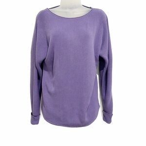 New York and Company lavender acrylic sweater. Size S.